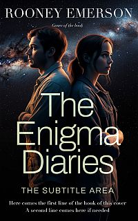 Pre Made Book Cover Black