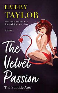 Pre Made Book Cover Cameo