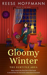 Pre Made Book Cover Peanut
