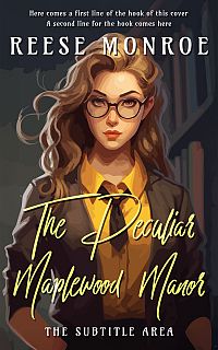 Pre Made Book Cover Thunder