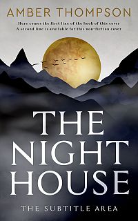 Pre Made Book Cover Ash
