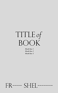 Pre Made Book Cover Alto