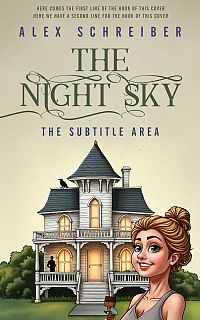 Pre Made Book Cover Soft Amber