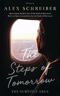 Pre Made Book Cover Soft Amber