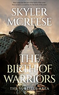 Pre Made Book Cover Vanilla