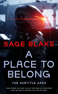 Pre Made Book Cover Lily