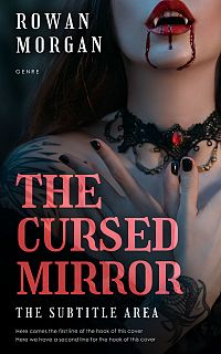 Pre Made Book Cover Old Rose