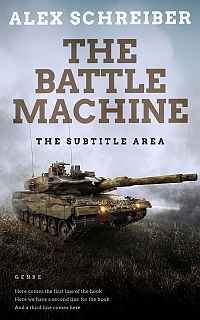 Pre Made Book Cover Heather