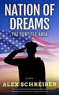 Pre Made Book Cover Dust Storm