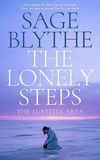 Pre Made Book Cover Dull Lavender