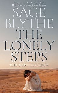 Pre Made Book Cover Cloudy