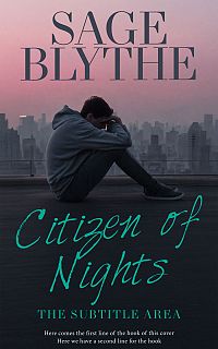 Pre Made Book Cover Quicksand