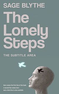 Pre Made Book Cover Blue Smoke