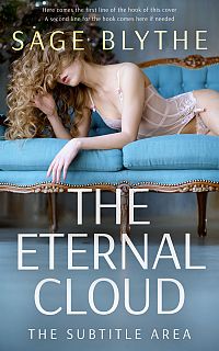 Pre Made Book Cover Pale Sky