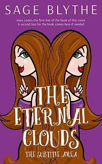 Pre Made Book Cover Vivid Violet