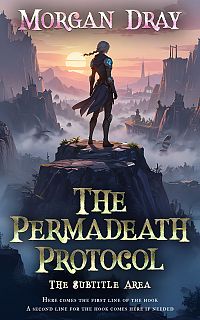 Pre Made Book Cover Ebony Clay