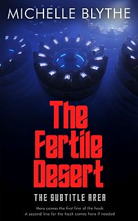 Pre Made Book Cover Cinnabar