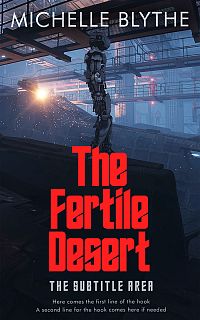 Pre Made Book Cover Mandy