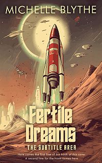 Pre Made Book Cover Tobacco Brown