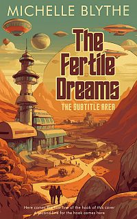 Pre Made Book Cover Nutmeg