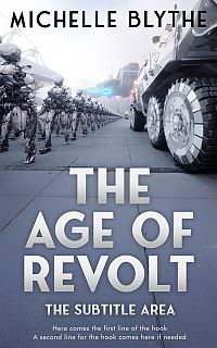 Pre Made Book Cover Pale Sky