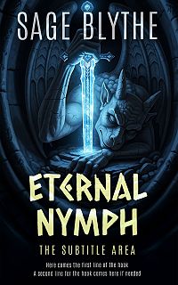 Pre Made Book Cover Ebony