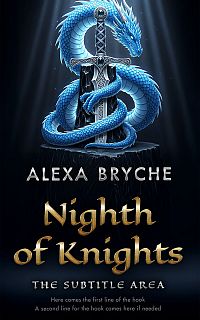 Pre Made Book Cover Ebony