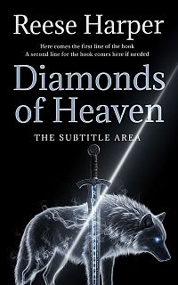 Pre Made Book Cover Cadet Blue