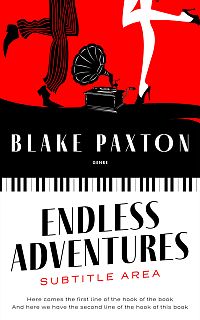 Pre Made Book Cover Red