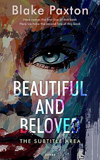 Pre Made Book Cover Ebony Clay