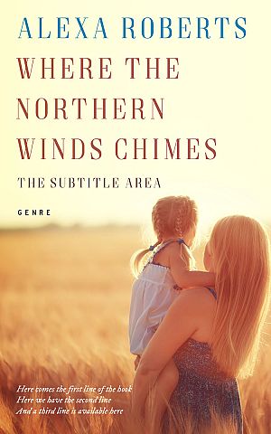 Premade Book Cover Citrine White - ID 4446