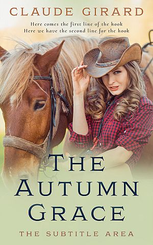 Premade Book Cover Thistle Green - ID 15809