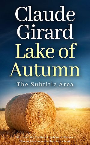 Premade Book Cover Harvest Gold - ID 15885