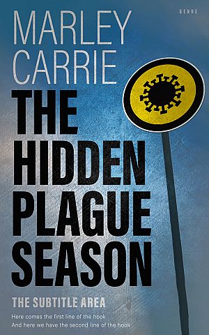 Premade Book Cover Smalt Blue - ID 20390