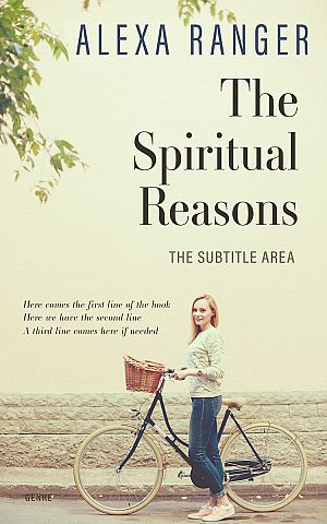 Premade Book Cover White Rock - ID 22397