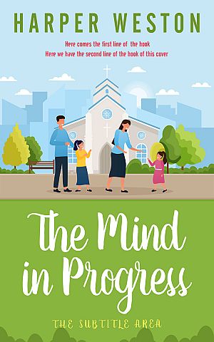 Premade Book Cover Spindle - ID 22824