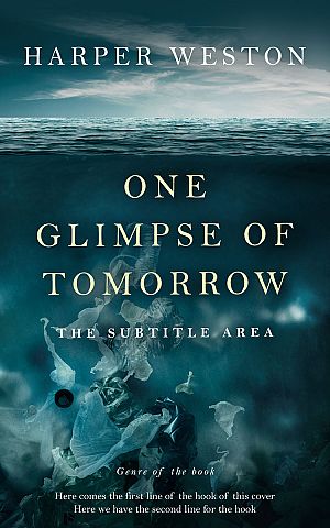 Premade Book Cover Elephant - ID 22929