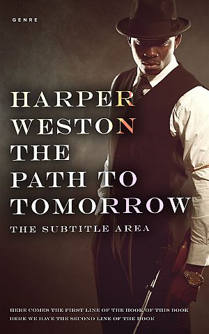 Premade Book Cover Cocoa Brown - ID 23210