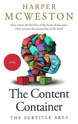 Premade Book Cover Silver Rust - ID 23841