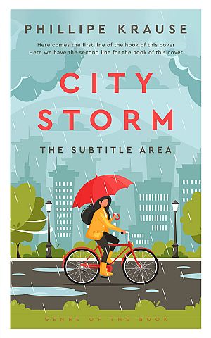 Premade Book Cover Jungle Mist - ID 25247