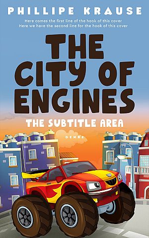 Premade Book Cover Wild Blue Yonder - ID 25264