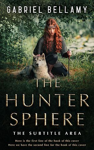 Premade Book Cover Log Cabin - ID 26195