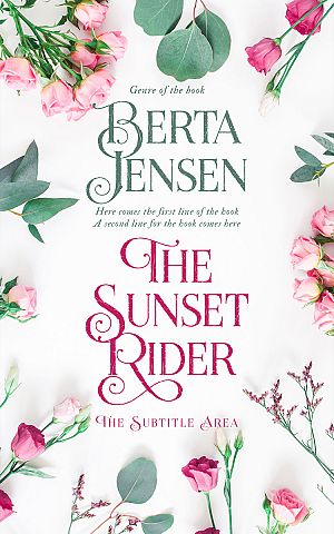 Premade Book Cover Soft Peach - ID 26471