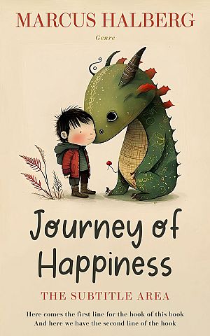 Premade Book Cover Almond - ID 26886