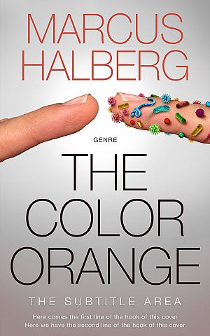 Premade Book Cover Silver Rust - ID 27377