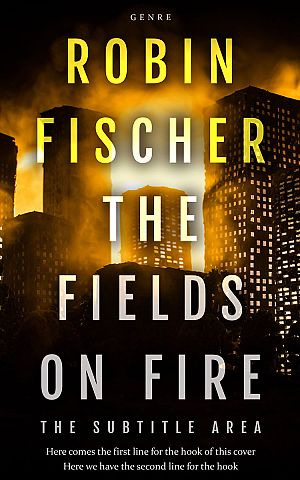 Premade Book Cover Cannon Black - ID 28210