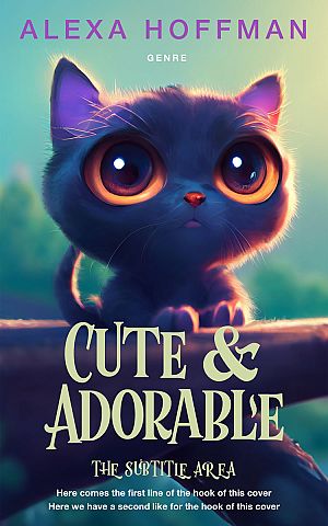 Premade Book Cover Coral Reef - ID 28543