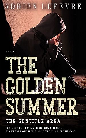 Premade Book Cover Cocoa Brown - ID 29380