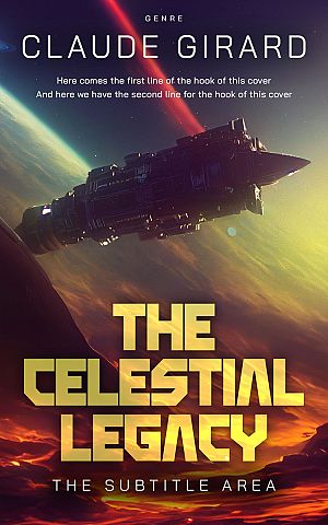 Premade Book Cover Thunder - ID 29645