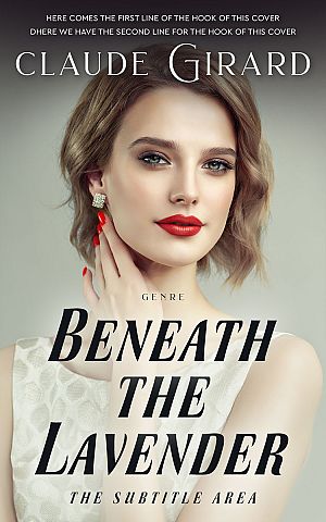 Premade Book Cover Foggy Gray - ID 29780